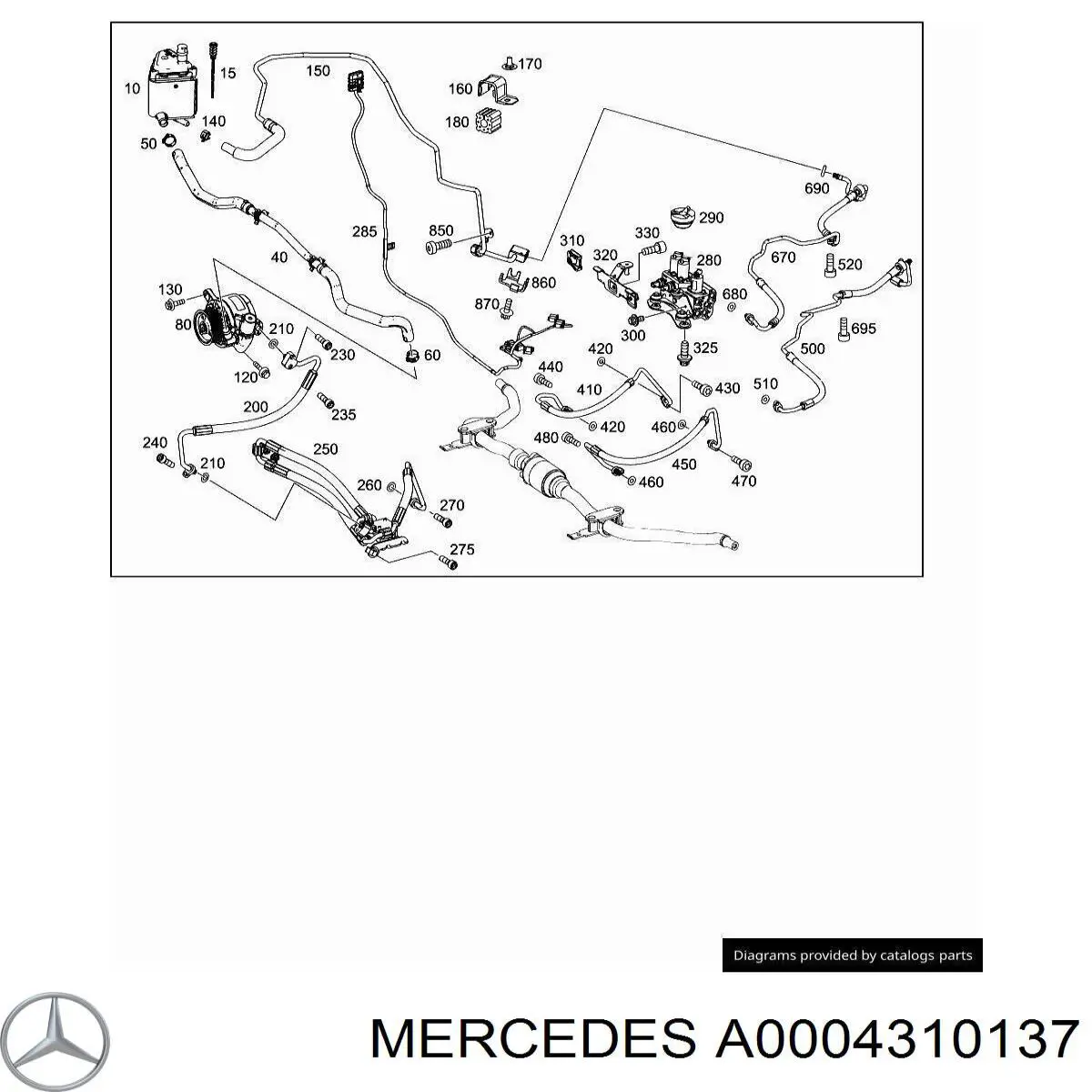 A0004310137 Mercedes 