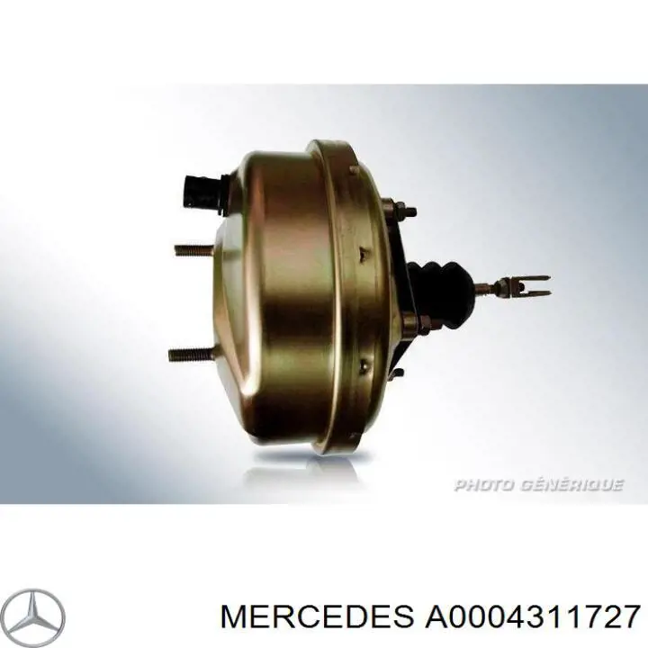A0004311727 Mercedes Reforçador dos freios a vácuo