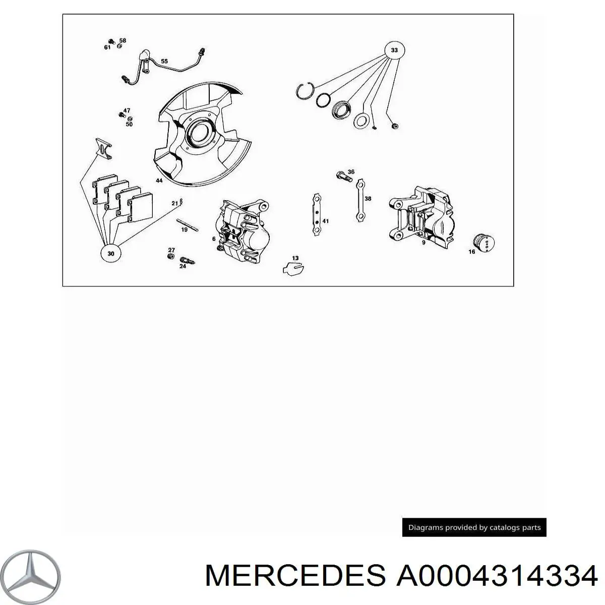 A0004314334 Mercedes 