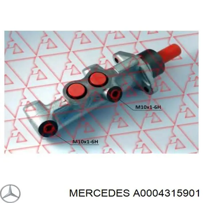 Cilindro mestre do freio Mercedes A0004315901 preço, a partir de 71,51 USD