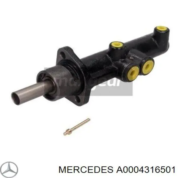 A0004316501 Mercedes Cilindro mestre do freio