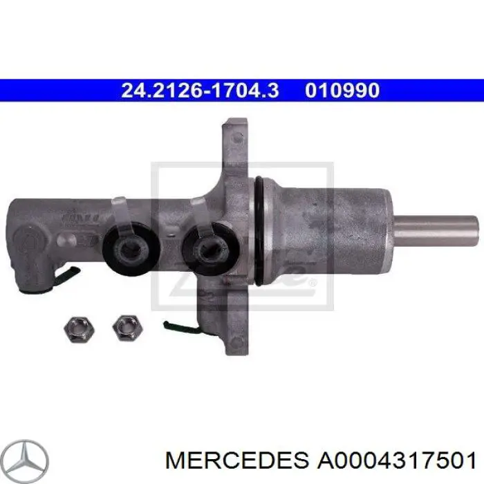 A0004317501 Mercedes Cilindro mestre do freio