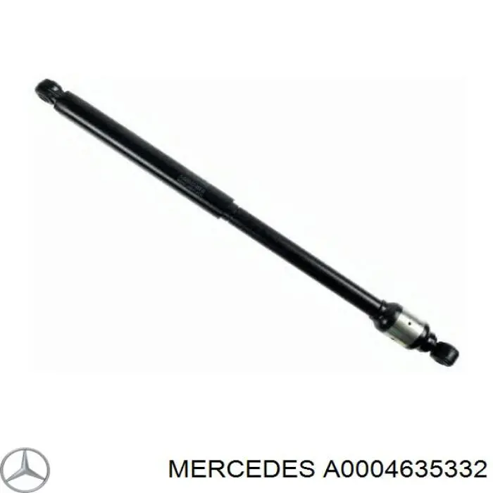 A0004635332 Mercedes Amortecedor do mecanismo de direção