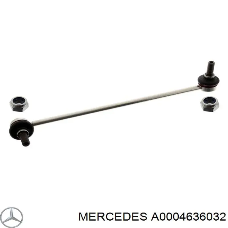 A0004636032 Mercedes Amortecedor do mecanismo de direção