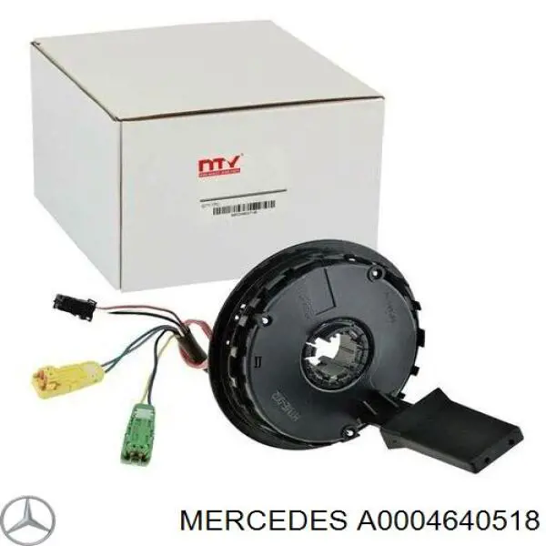 Compre A0004640518 Mercedes Anel AIRBAG de contato, cabo plano do volante