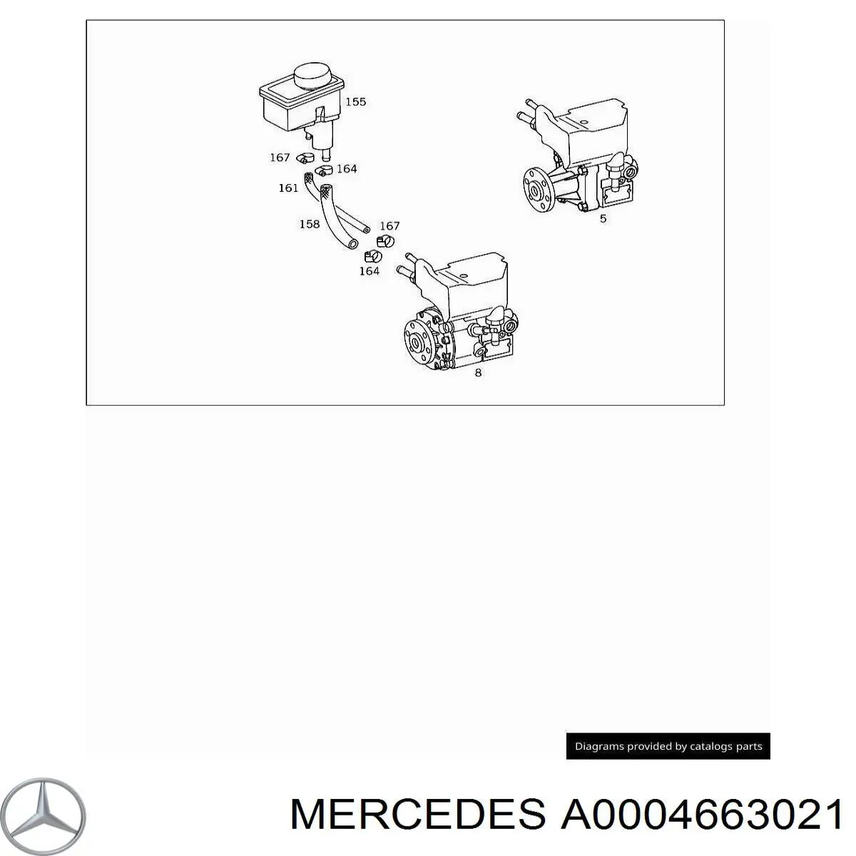 A0004663021 Mercedes 