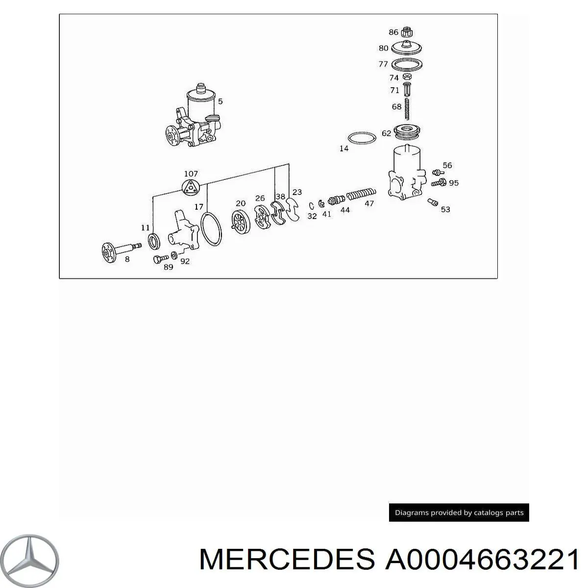 A0004663221 Mercedes 