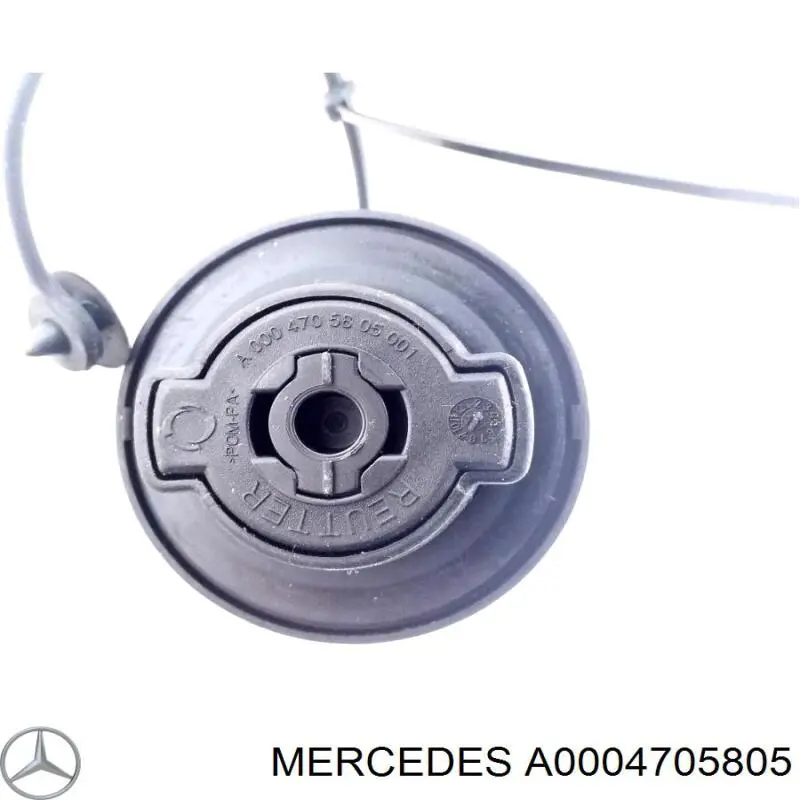 Tampa (tampão) do tanque de combustível Mercedes A0004705805001 preço, a partir de 34,62 USD