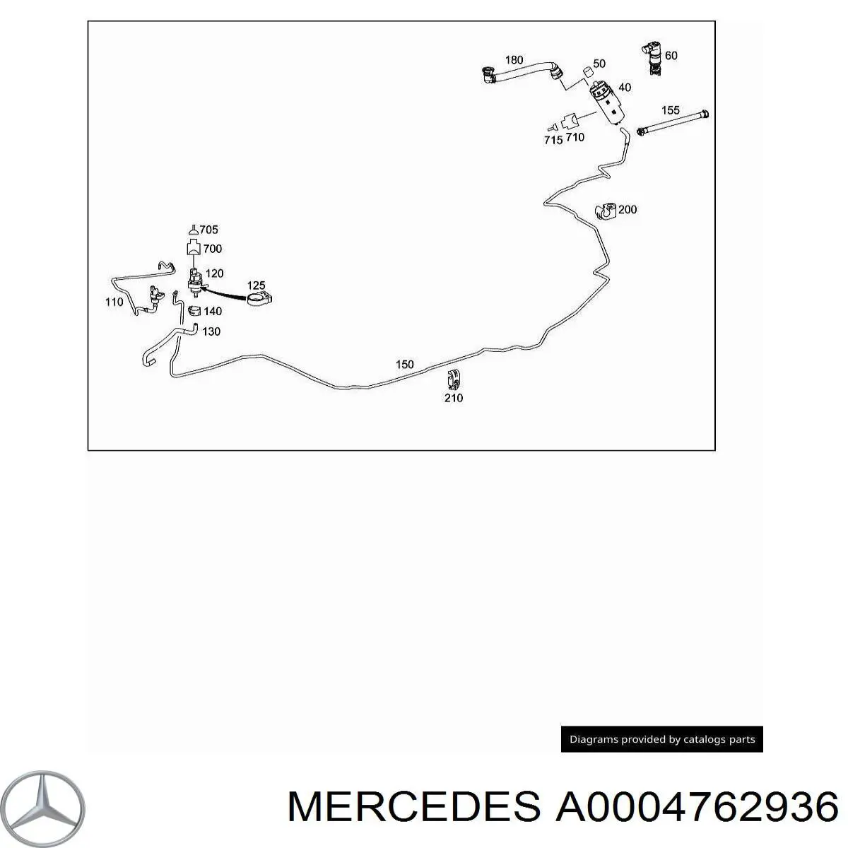 A0004762936 Mercedes 