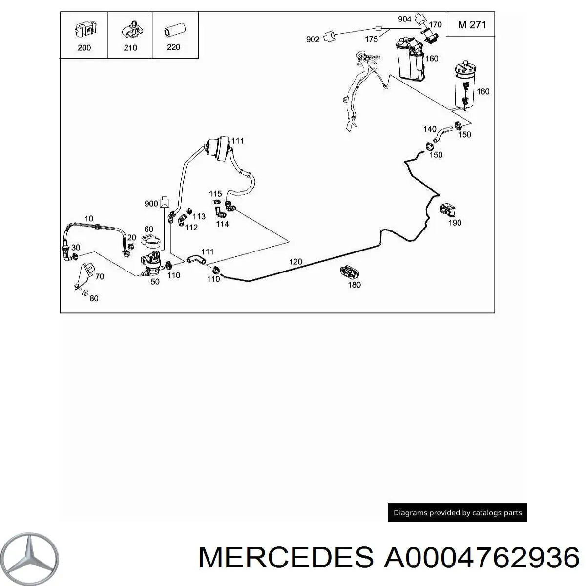 Mercedes A0004762936 preço, a partir de 31,87 USD