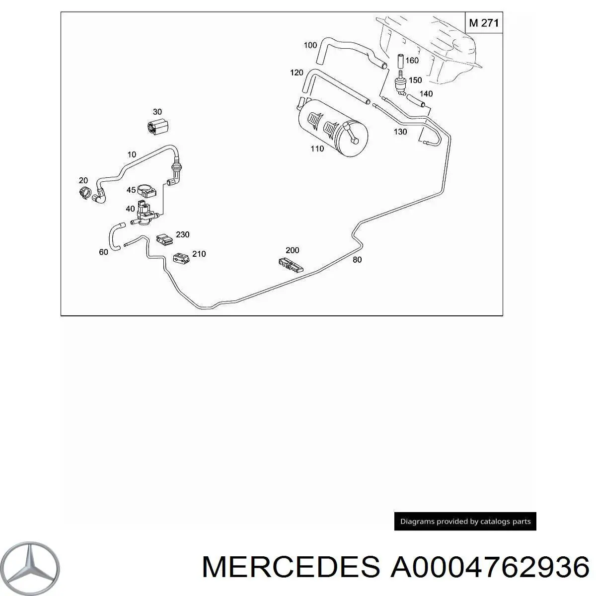 Compre A0004762936 Mercedes 