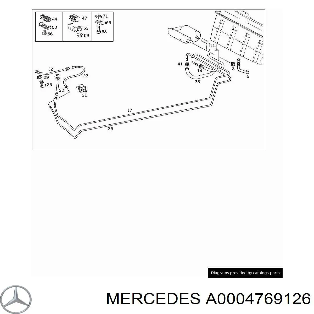 A0004769126 Mercedes 
