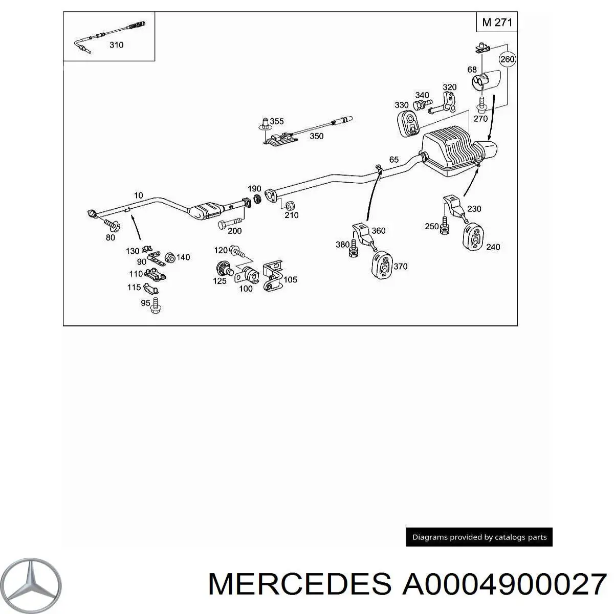  Mercedes A0004900027 preço, a partir de 16,45 USD