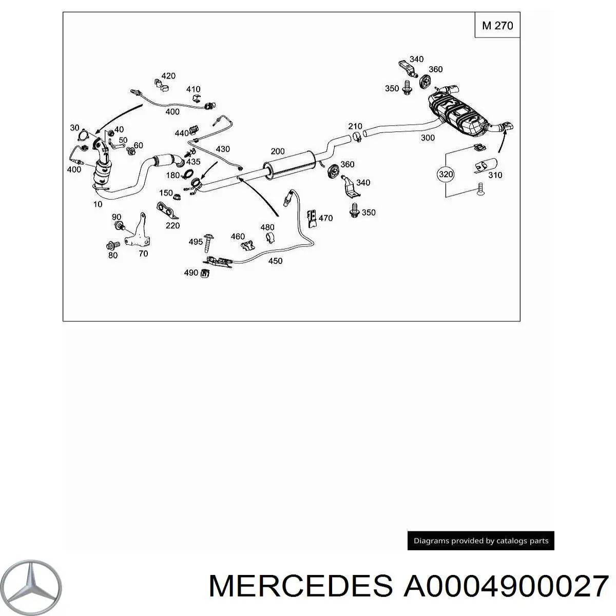 Compre A0004900027 Mercedes 