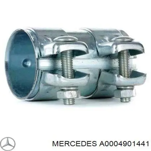 A0004901441 Mercedes Braçadeira de silenciador dianteira