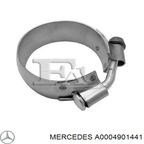 Braçadeira de silenciador dianteira Mercedes A0004901441 preço, a partir de 19,81 USD