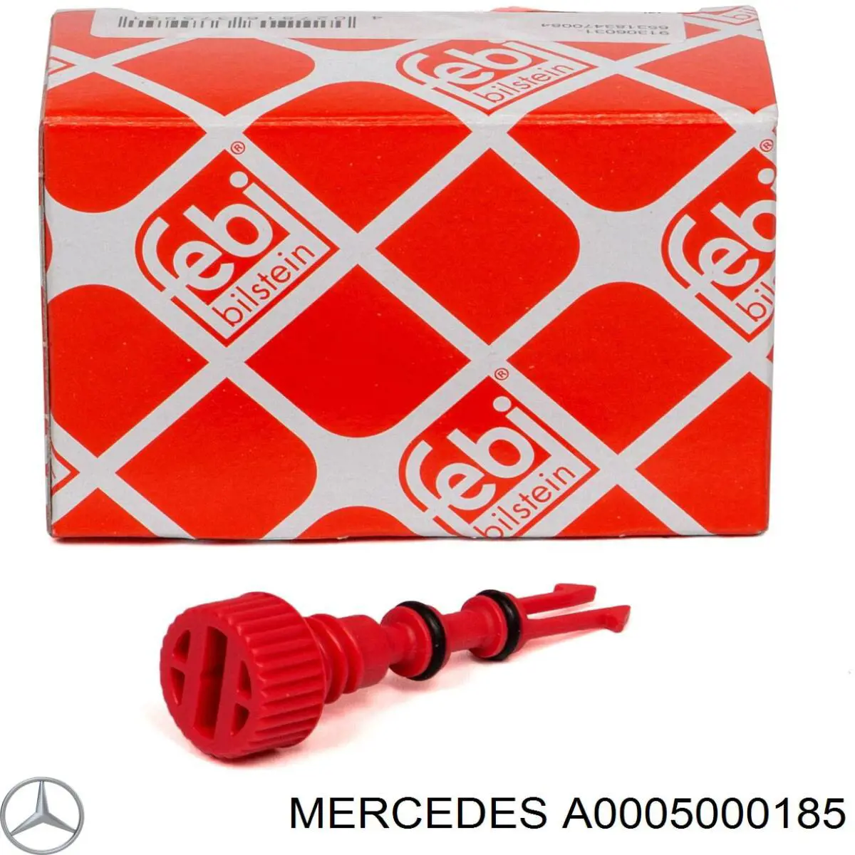 A0005000185 Mercedes Tampa (tampão) do radiador