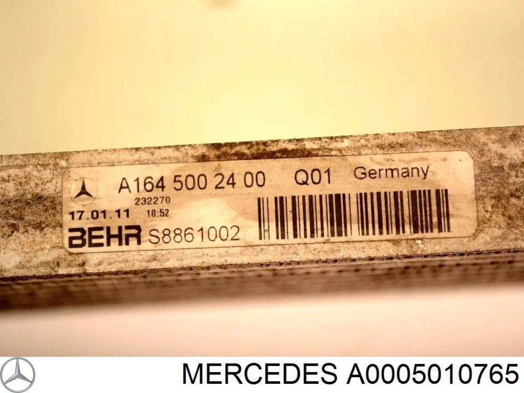 Termostato do sistema de lubrificação de motor Mercedes A0005010765 preço, a partir de 123,24 USD