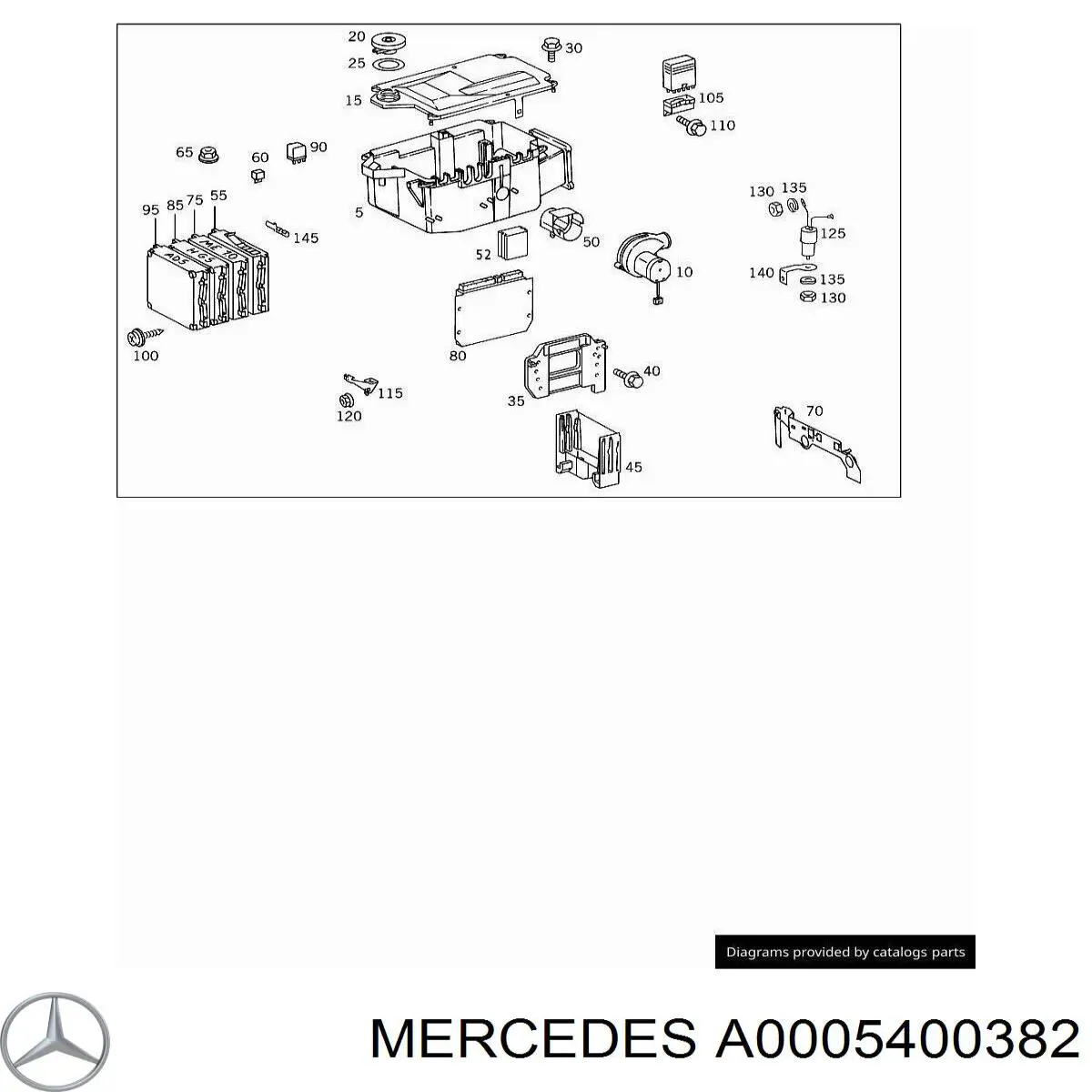  Mercedes A0005400382 preço, a partir de 22,50 USD