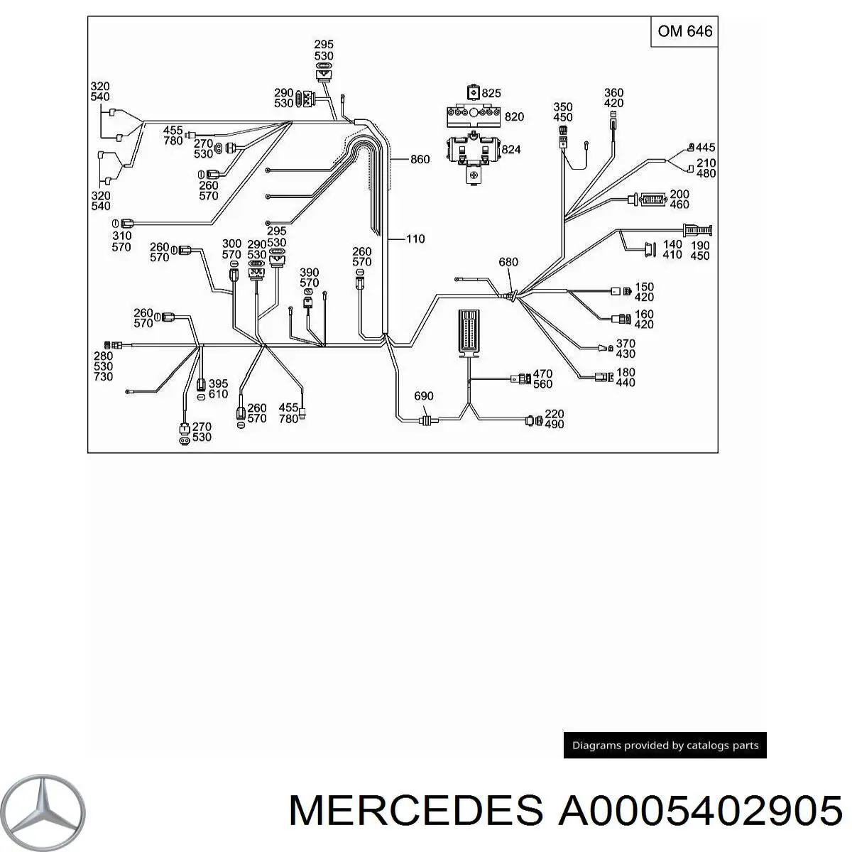  Mercedes A0005402905 preço, a partir de 19,51 USD