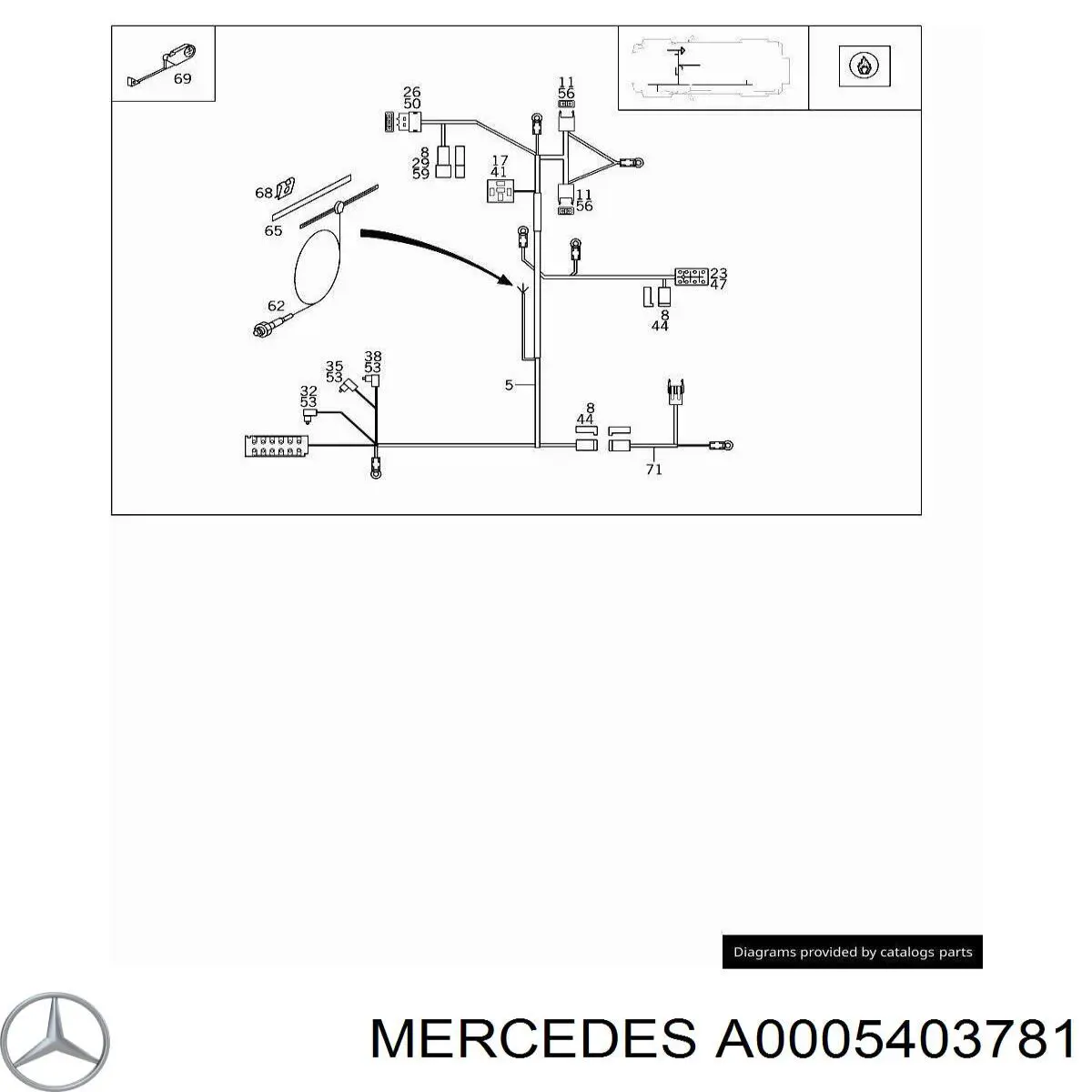  Mercedes A0015407581 preço, a partir de 65,51 USD