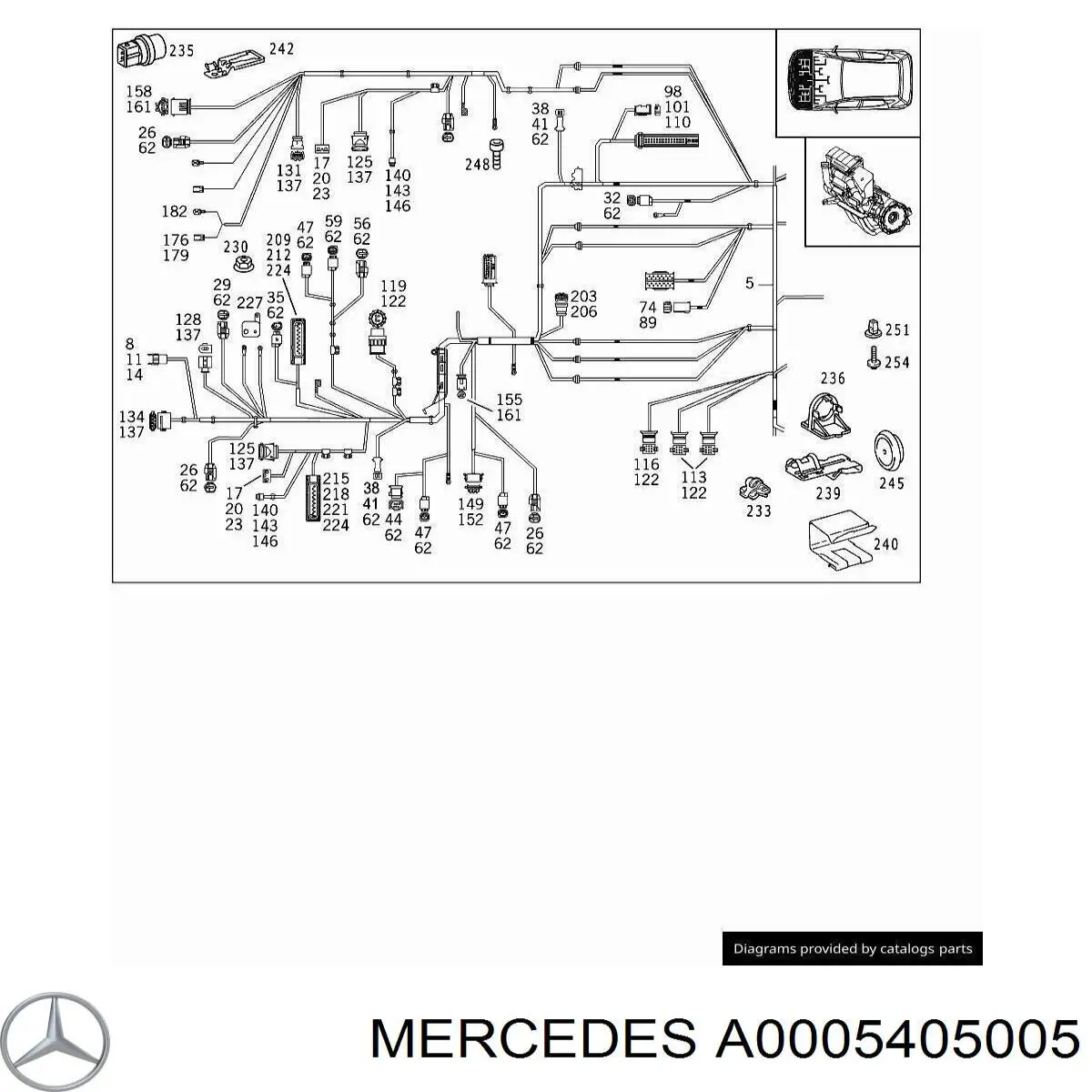 0085458226 Mercedes 