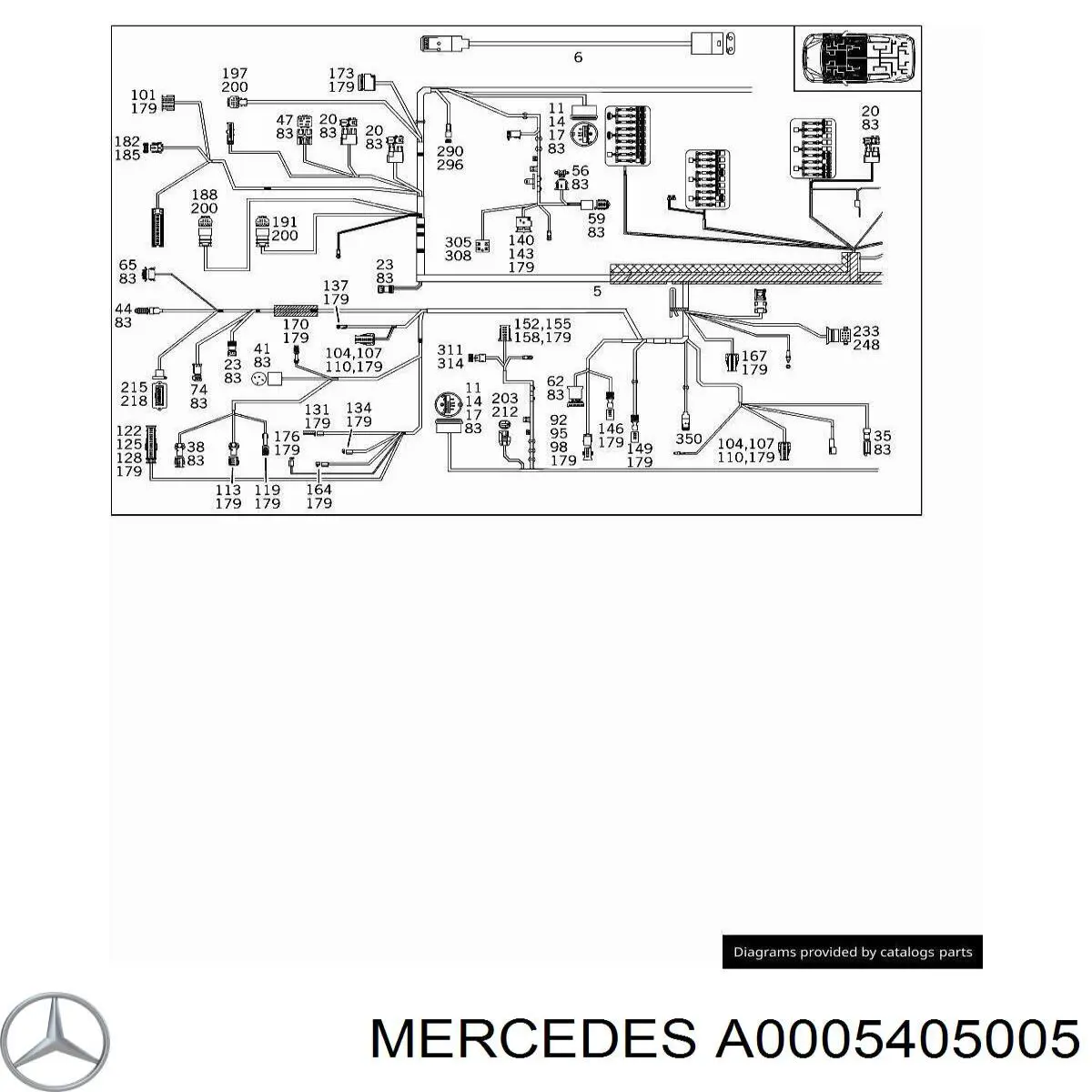  Mercedes A0005405005 preço, a partir de 15,76 USD