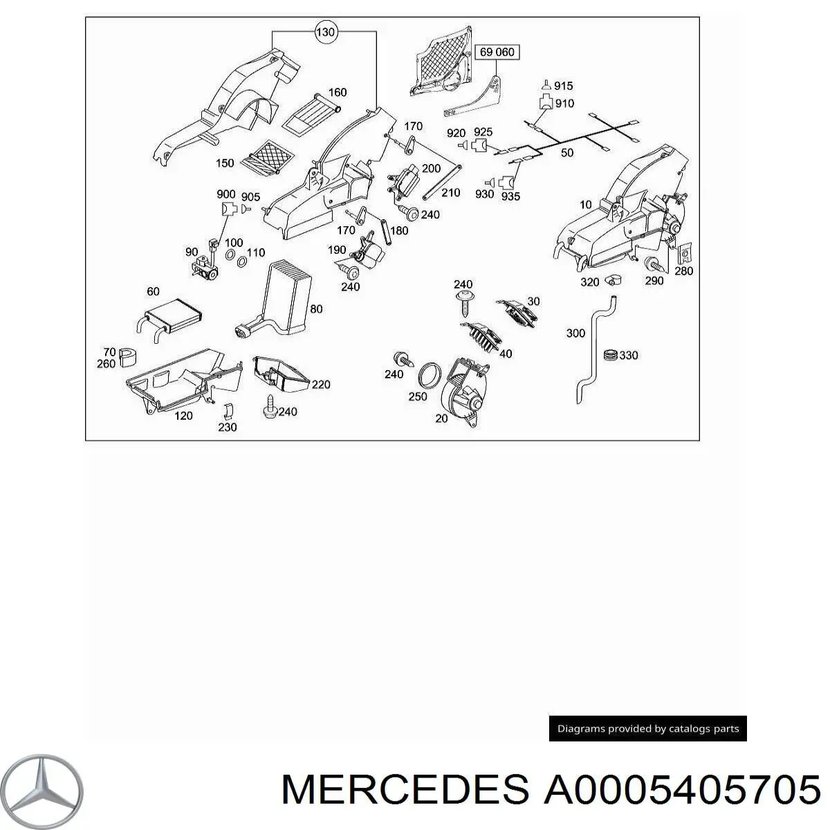 Compre A0005405705 Mercedes 