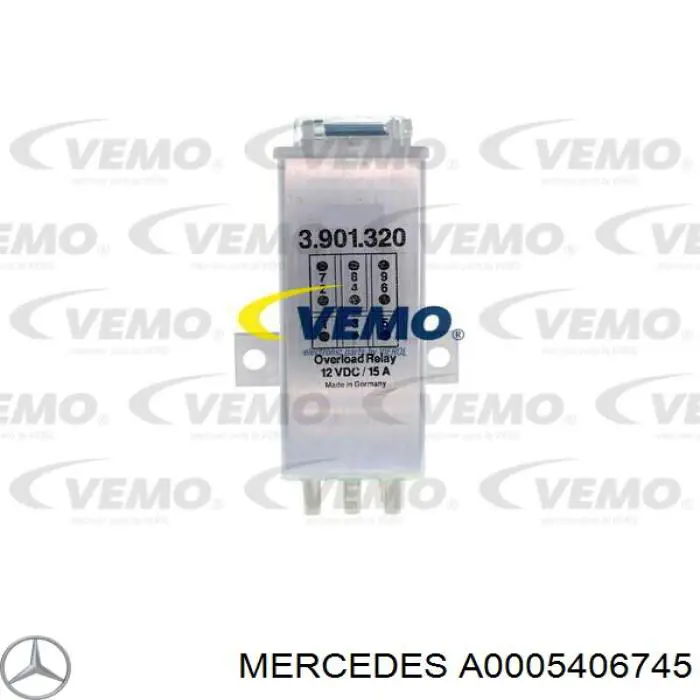 Relê de corrente alta Mercedes A0005406745 preço, a partir de 80,02 USD