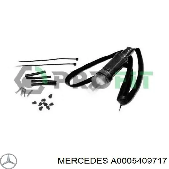 Compre A0005409117 Mercedes Sonda lambda, sensor de oxigênio até o catalisador