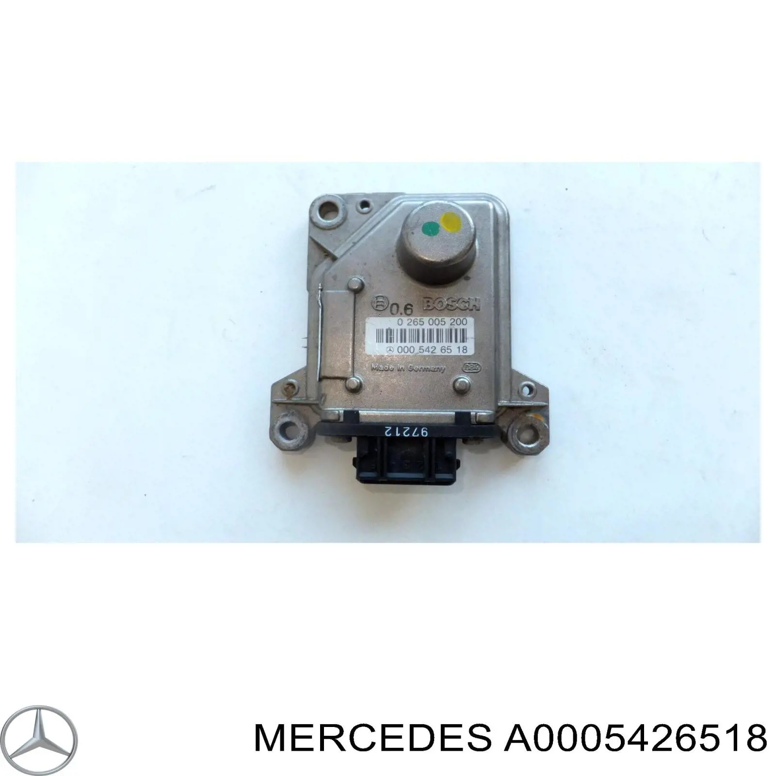 Sensor de aceleração transversal (ESP) Mercedes A0005426518 preço, a partir de 66,40 USD