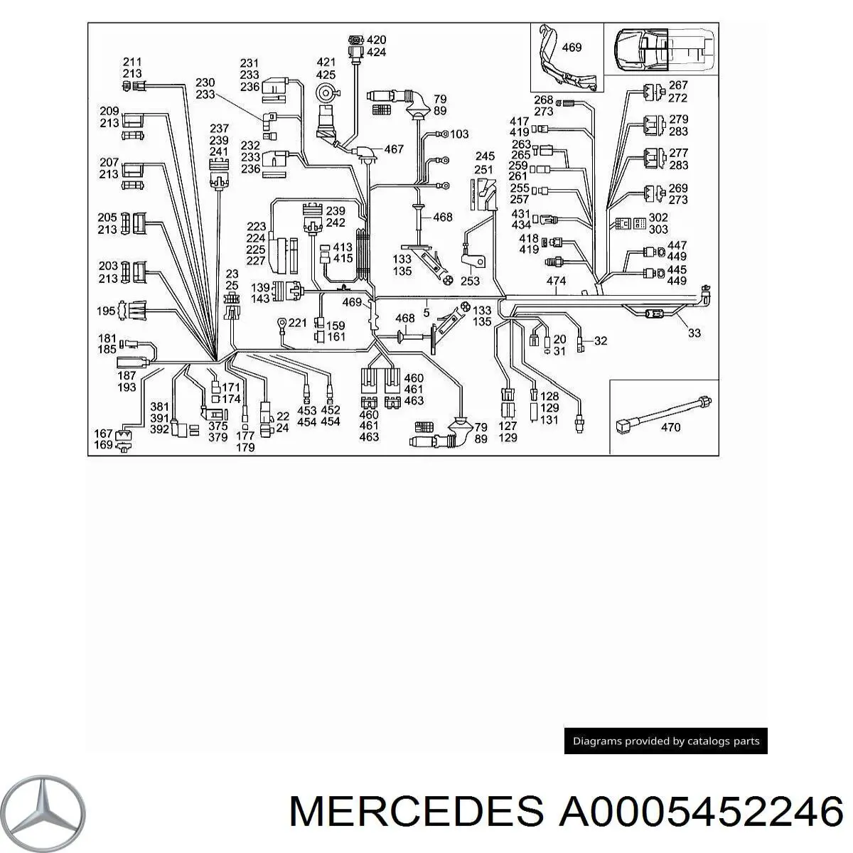  Mercedes A0005452246 preço, a partir de 5,96 USD