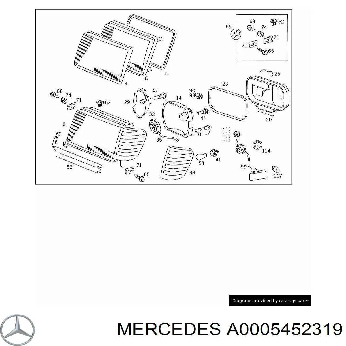 A0018260482 Mercedes 