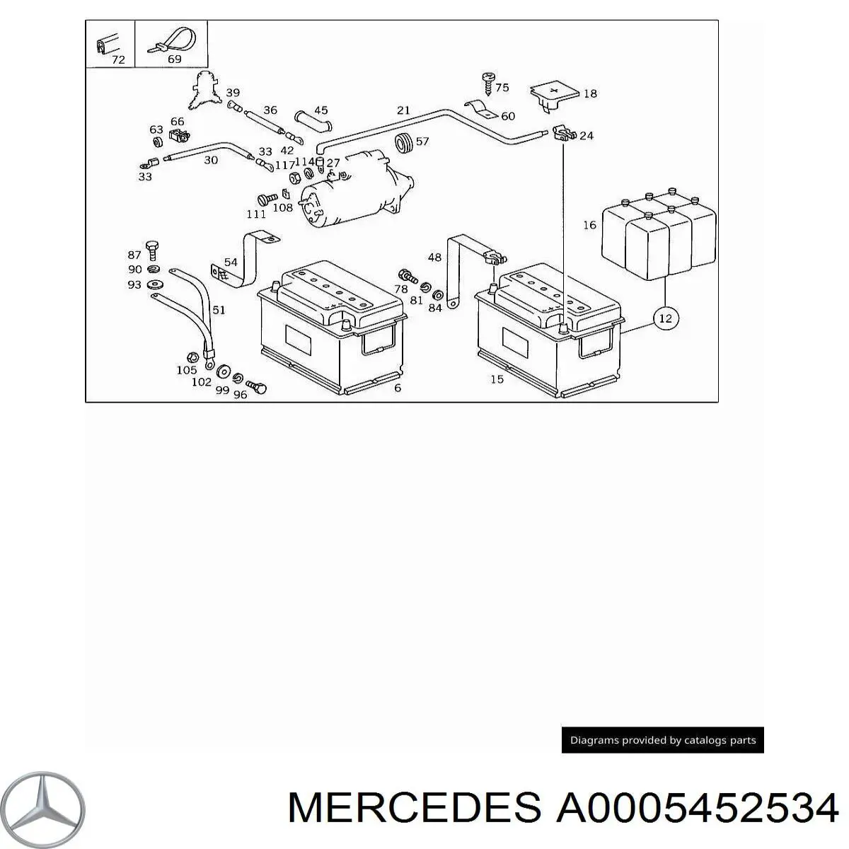  Mercedes 0005452534 preço, a partir de 0,87 USD