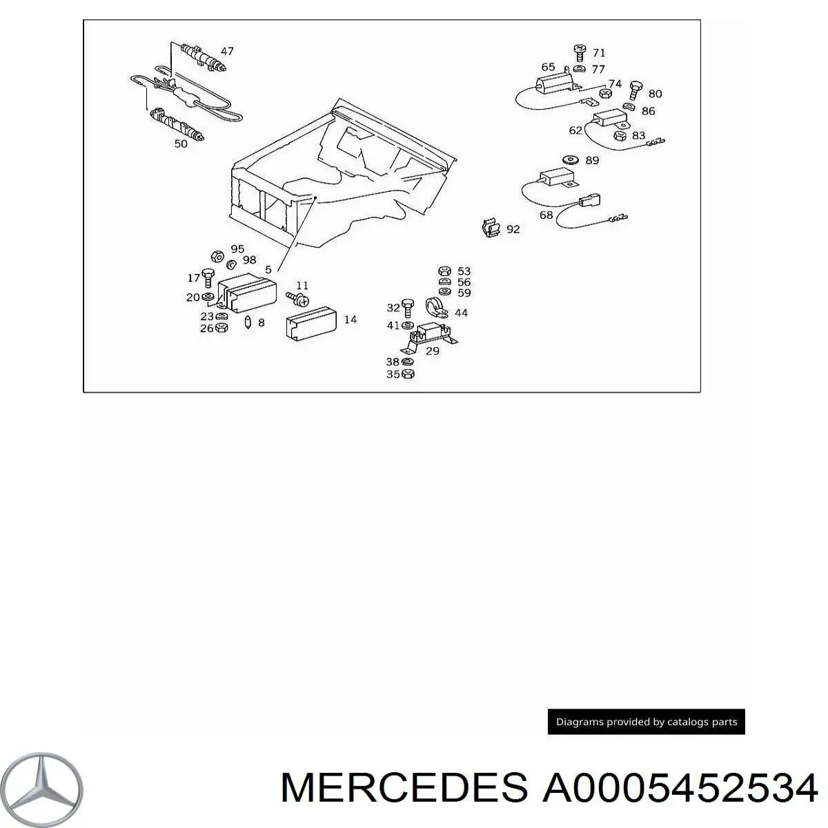 Compre 0005452534 Mercedes 