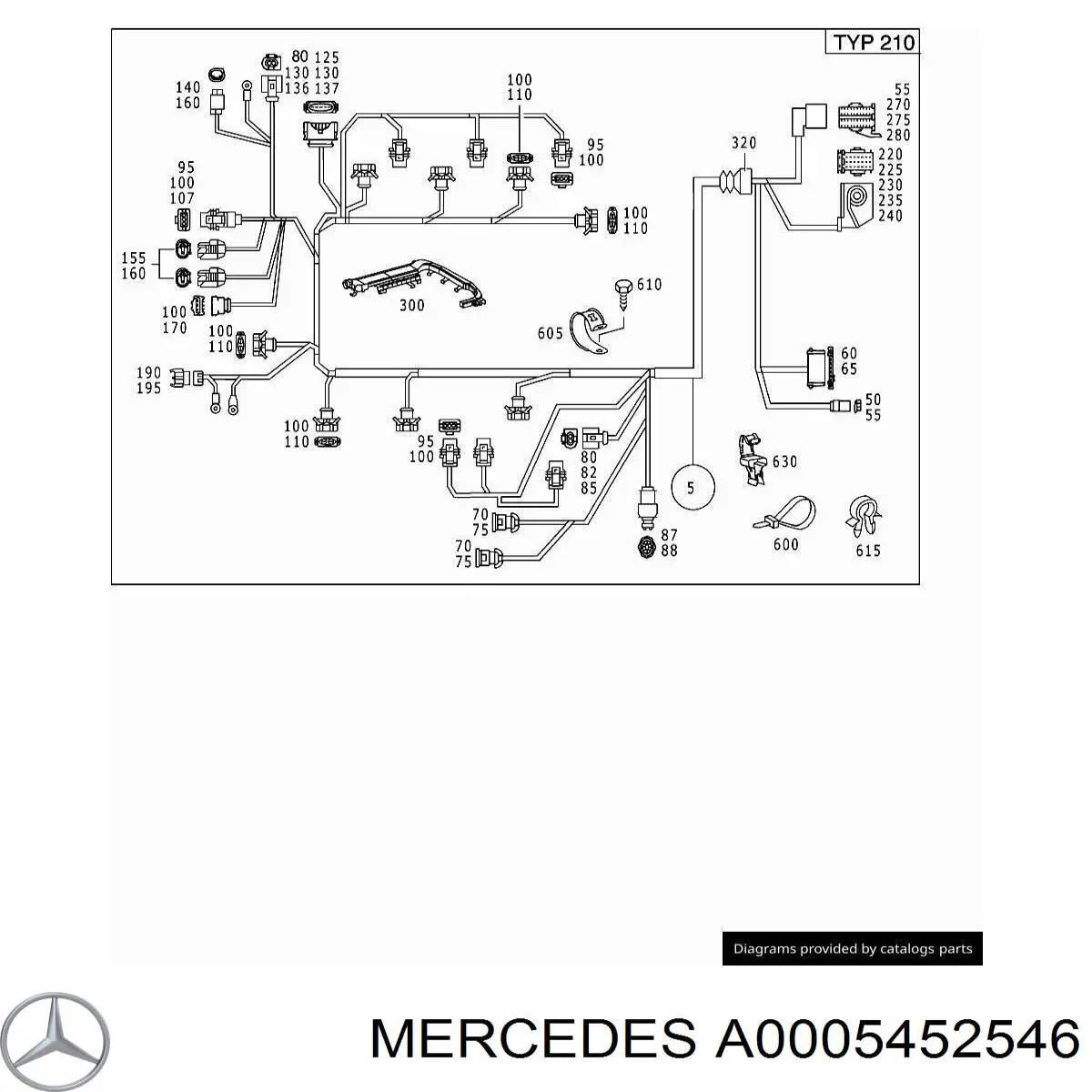  Mercedes A0005452546 preço, a partir de 17,85 USD