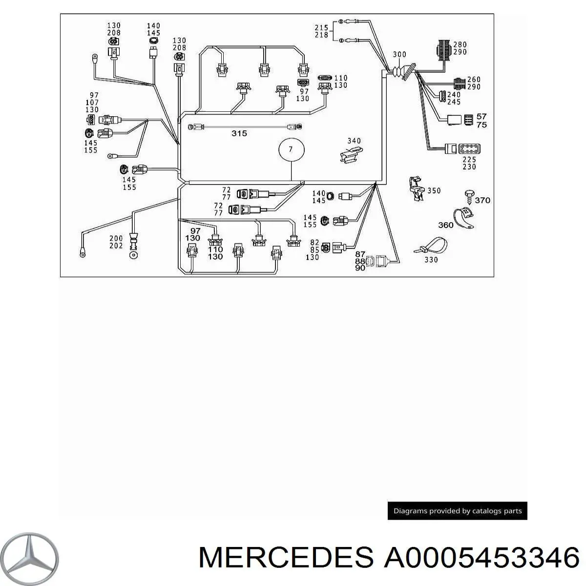A0005453346 Mercedes 