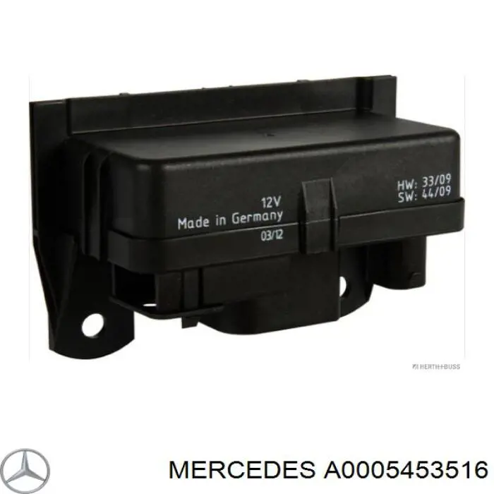 A0005453516 Mercedes Relê das velas de incandescência