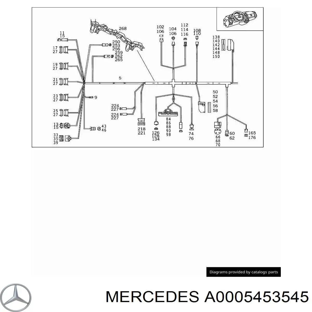Compre A0005453545 Mercedes 