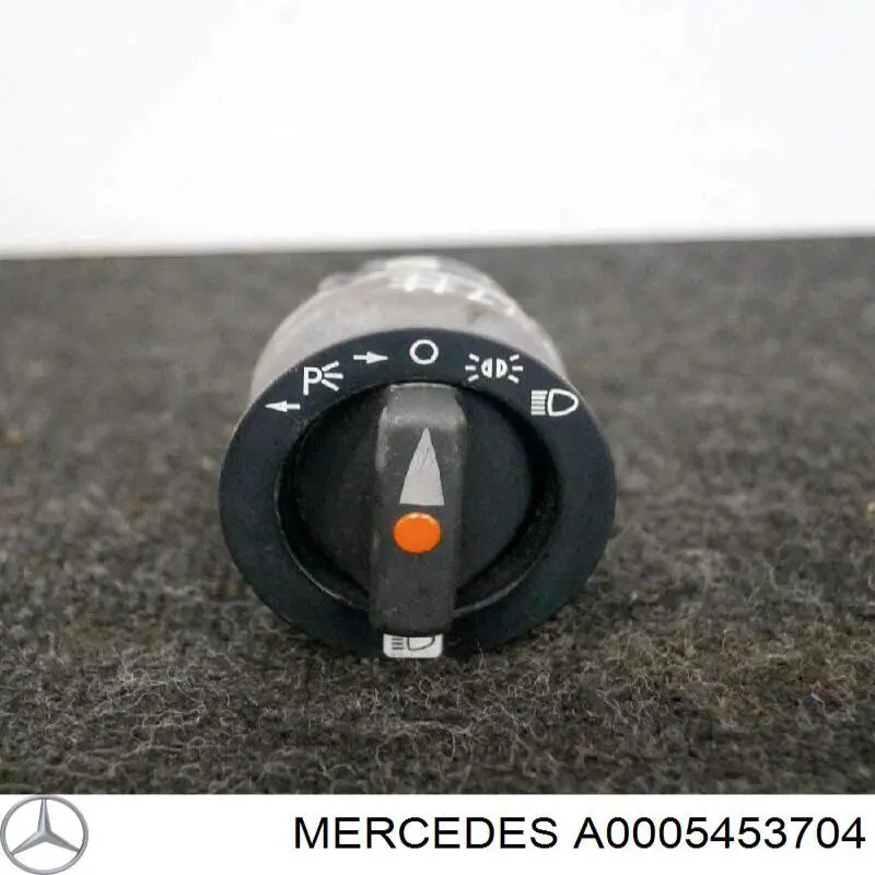 A0005453704 Mercedes Comutador das luzes no "painel de instrumentos"