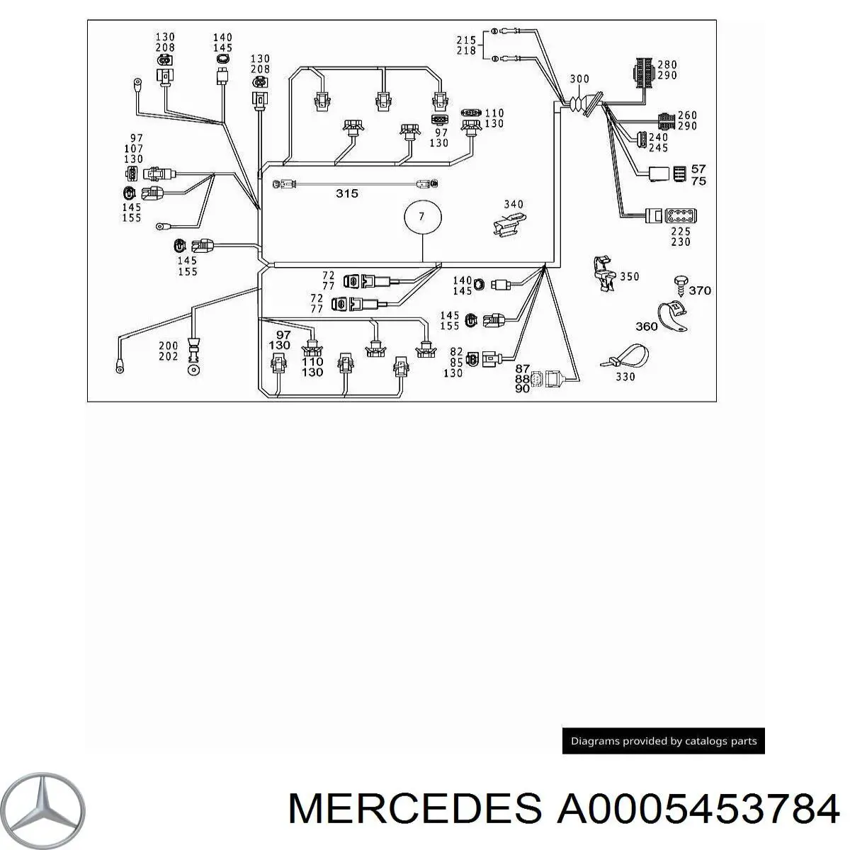 A0005453784 Mercedes 