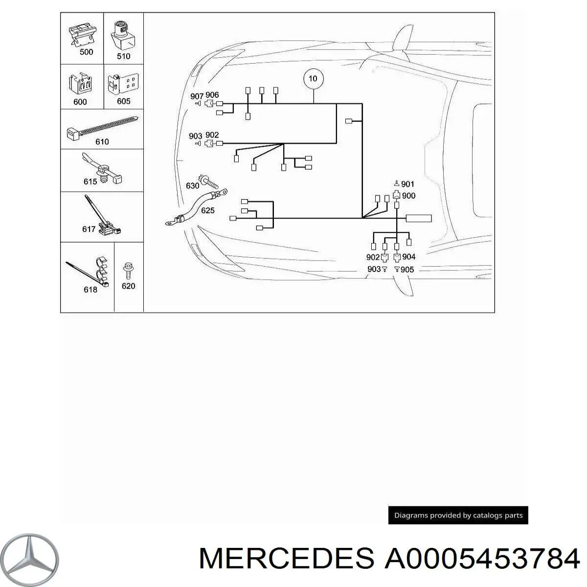  Mercedes A0005453784 preço, a partir de 16,29 USD