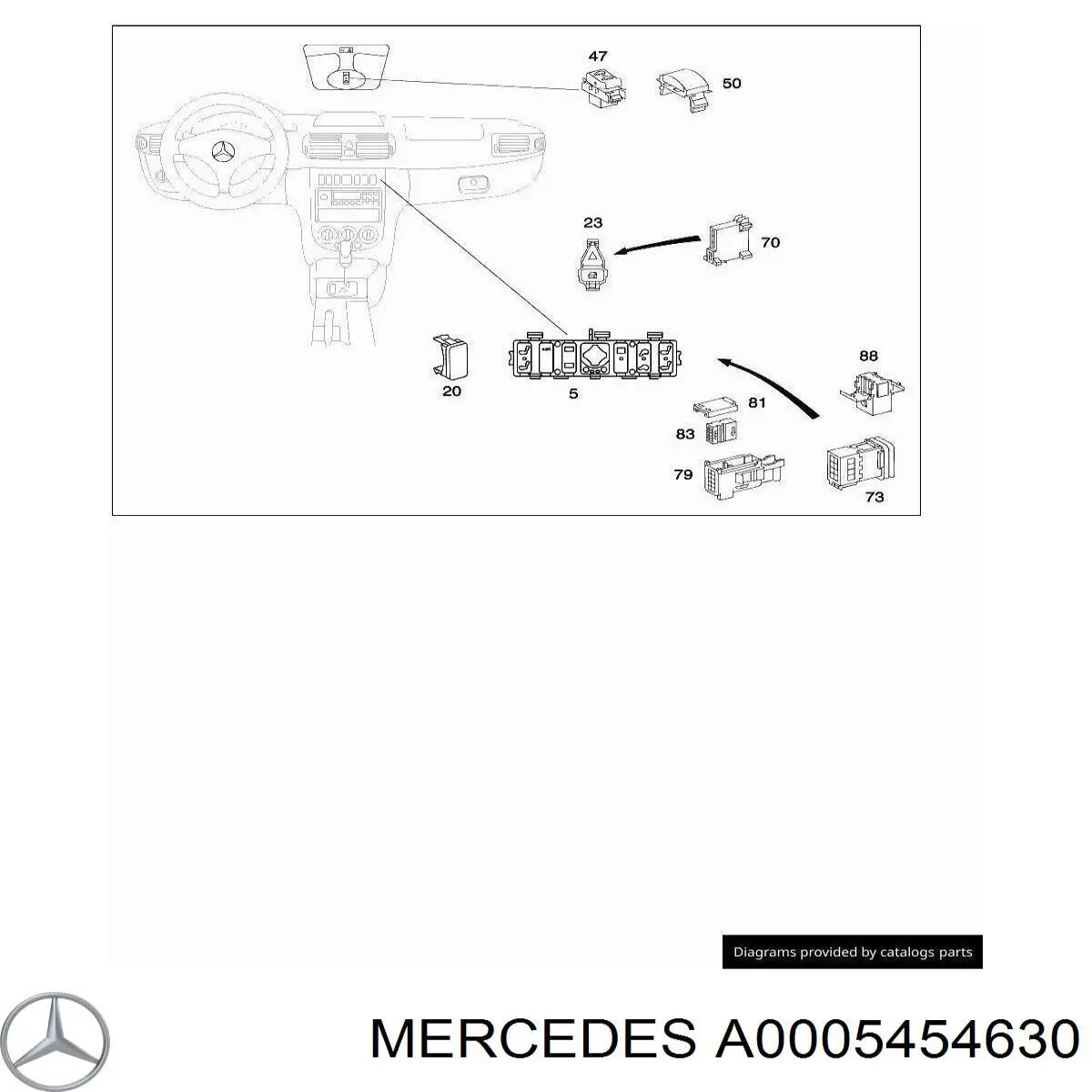 Compre A0005454630 Mercedes 