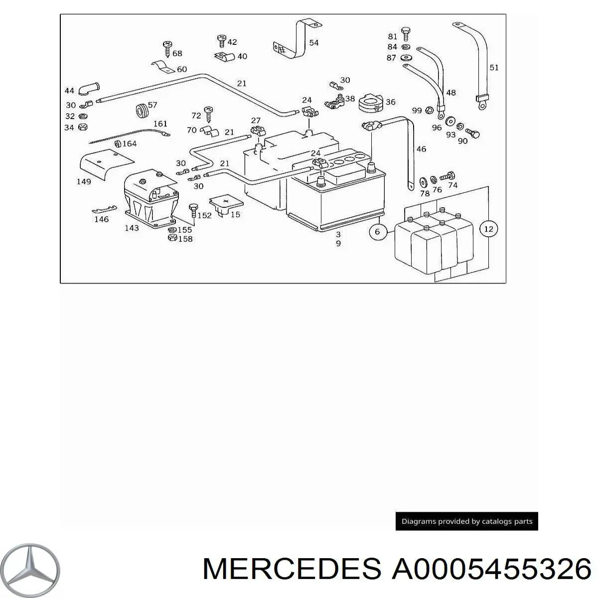  Mercedes A0005455326 preço, a partir de 3,67 USD