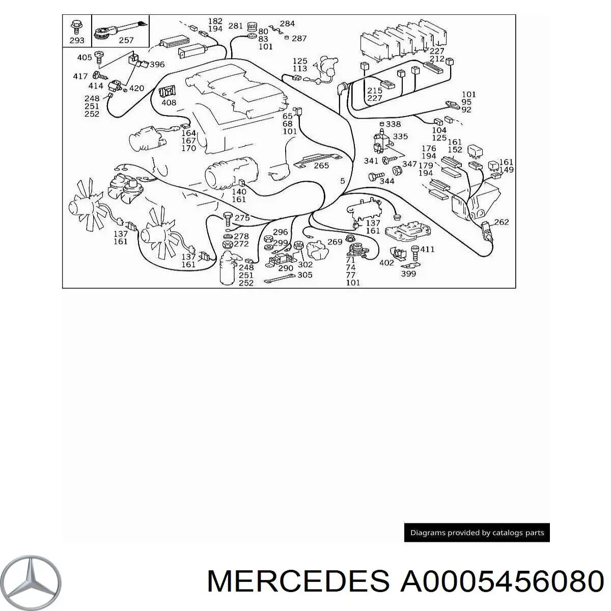  Mercedes A0005456080 preço, a partir de 2,84 USD