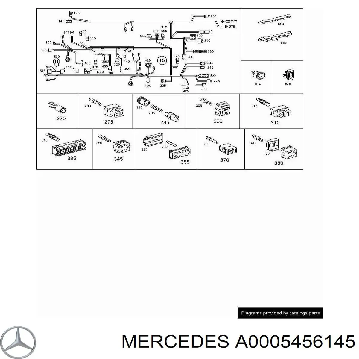 A0005456145 Mercedes 