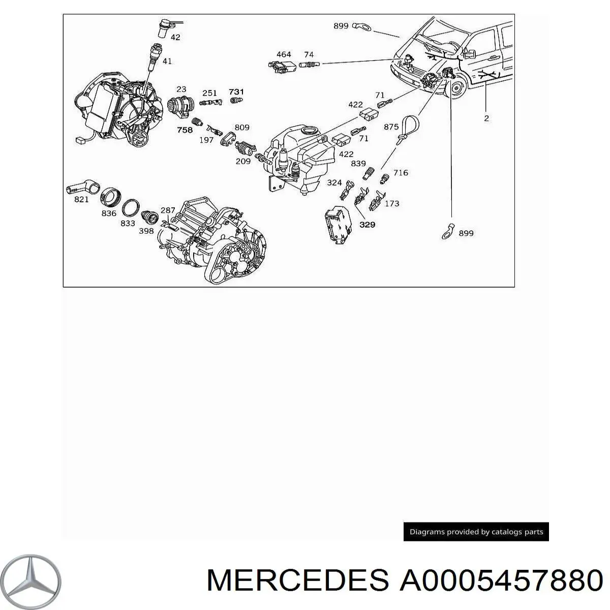 Compre A0005457880 Mercedes 