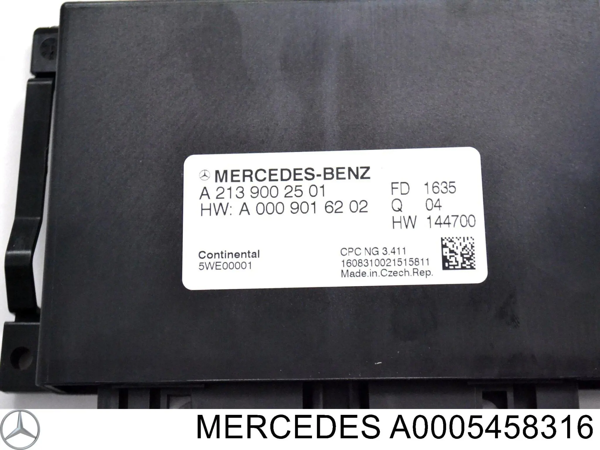 Compre A0005458316 Mercedes Módulo de direção (Centralina eletrônica) da Caixa Automática de Mudança eletrônica