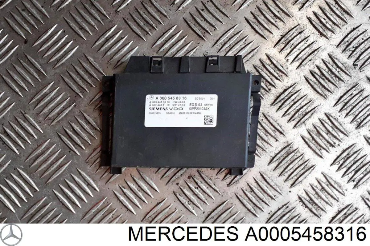 Compre 0005458516 Mercedes Módulo de direção (Centralina eletrônica) da Caixa Automática de Mudança eletrônica