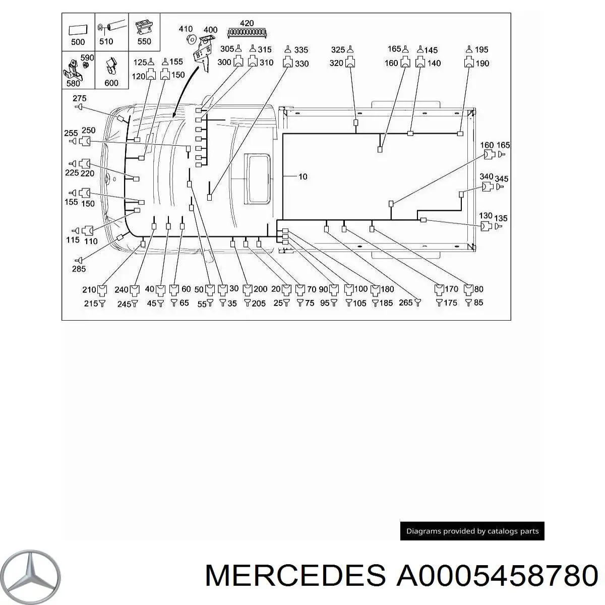 Compre A0005458780 Mercedes 